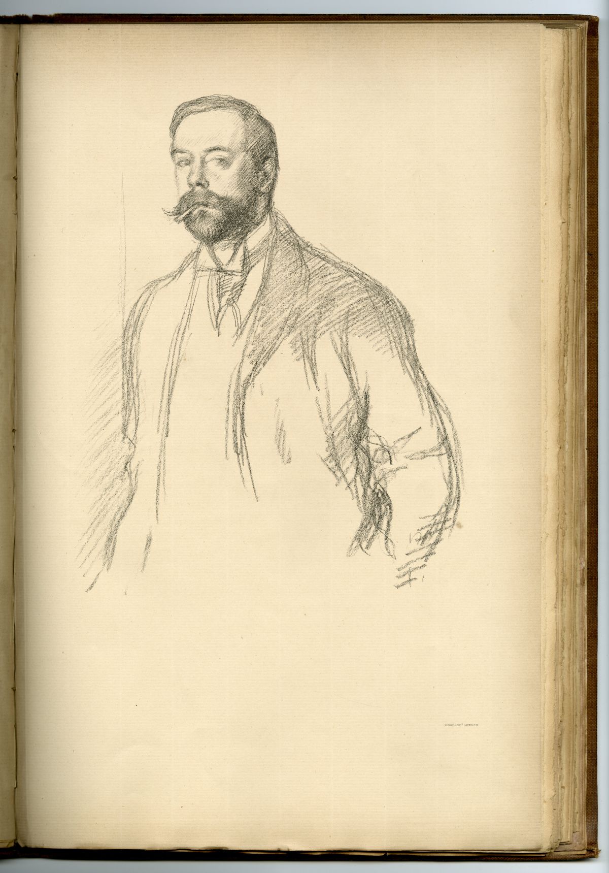 William Rothenstein『English Portraits』からジョン・サージェント